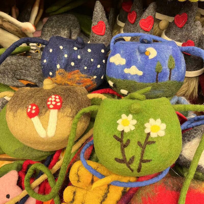 Nepal New Small Bag Mini Satchel Children Adult Shoulder Bag Card Bag Coin Purse Cute Nepal New Small Bag Mini Satchel Children Adult Shoulder Bag Card Bag Coin Purse Cute