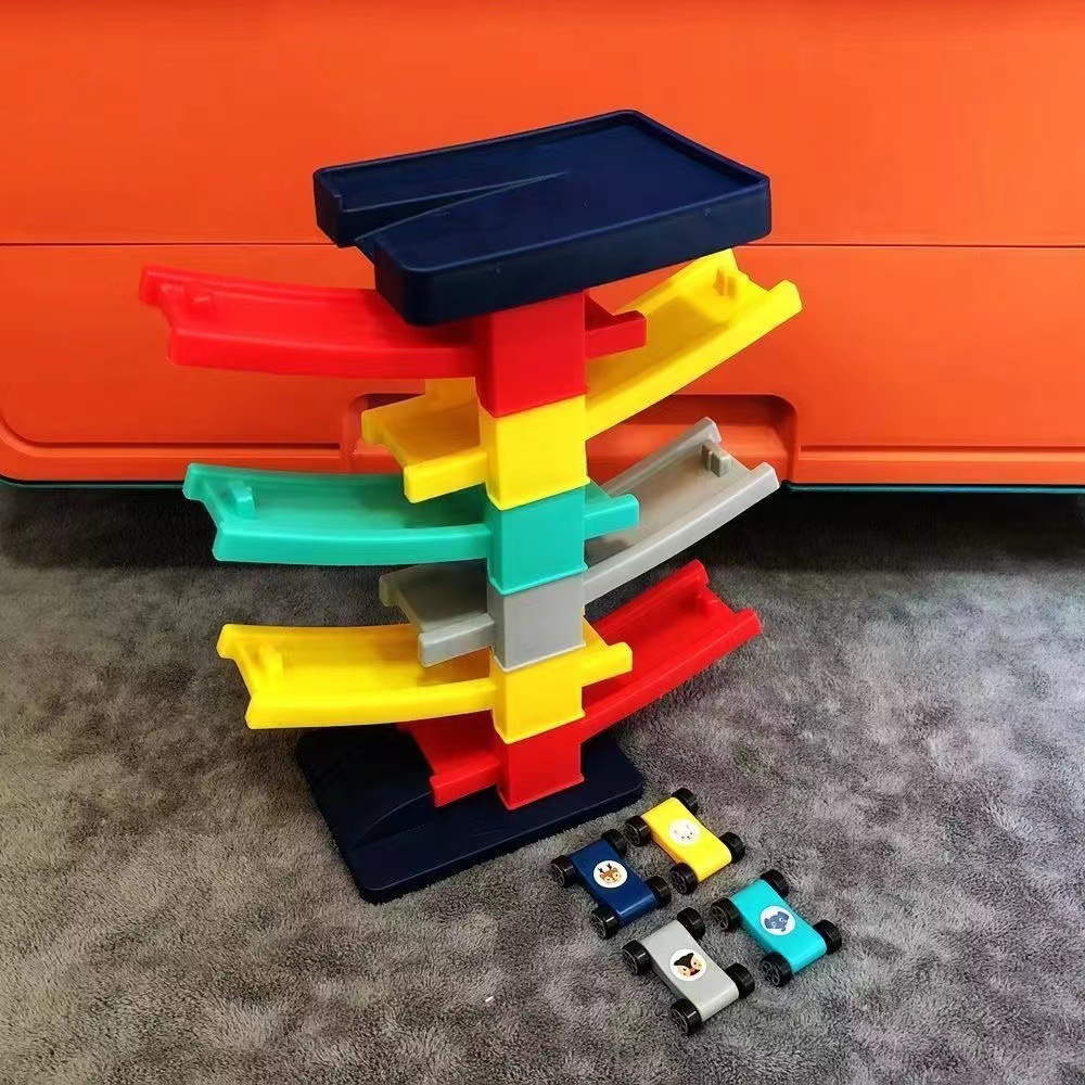 7 층, 6 트랙, 4 대의 트롤리 [스티커 보내기]]