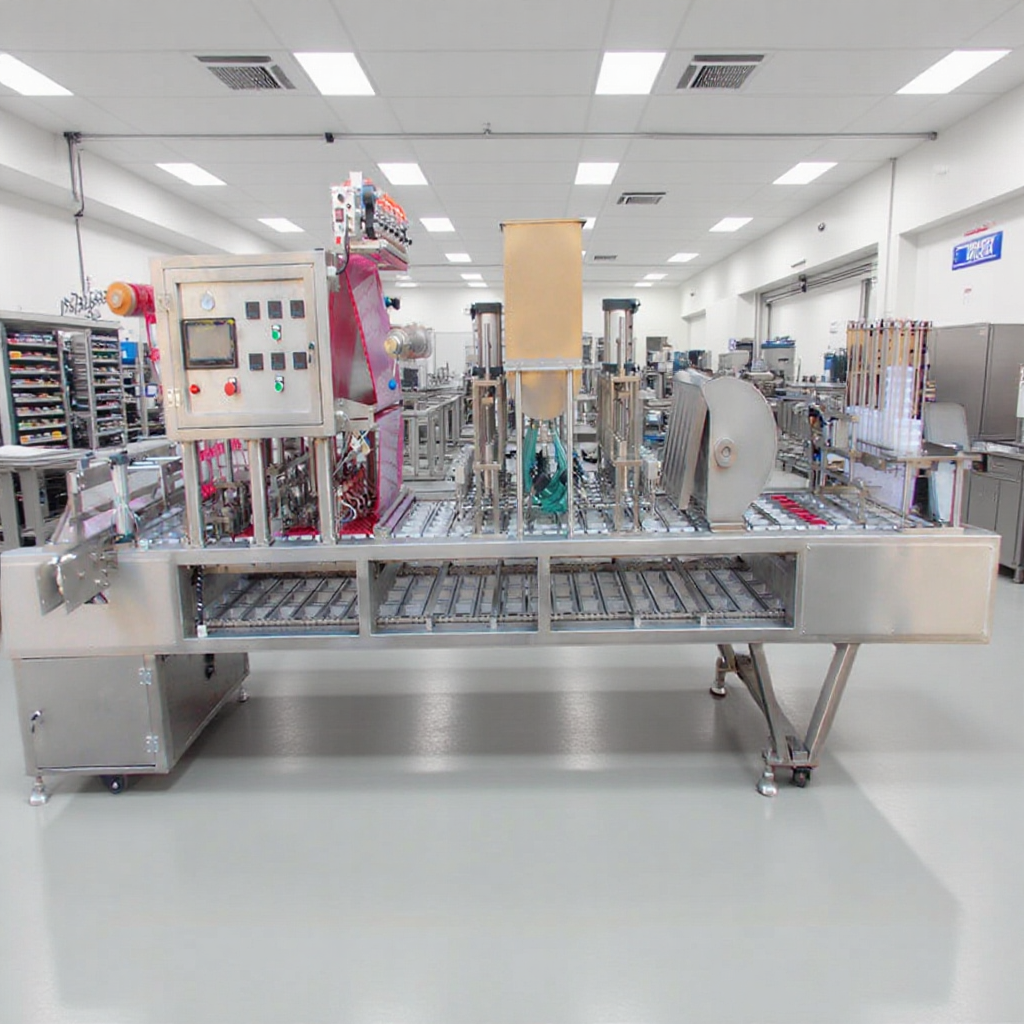 QL-6酸梅汤自动灌装封口机 甜面酱 黄豆酱 番茄酱自动充填封口机