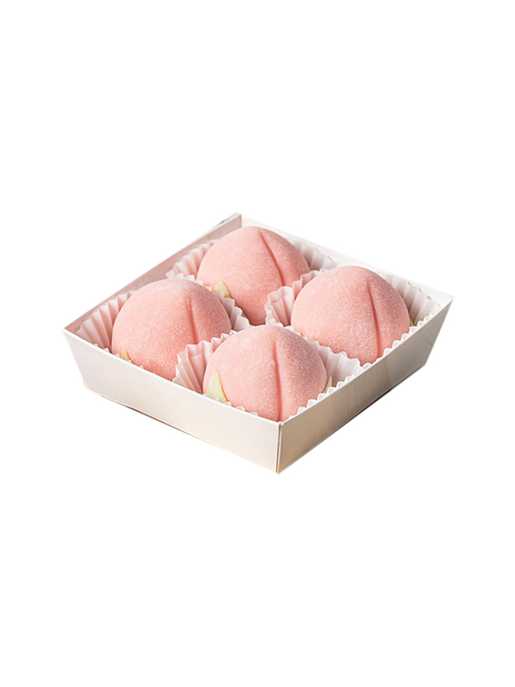 Caja de embalaje de 10 bocadillos de postres, caja de embalaje de sándwich, caja a prueba de aceite, soporte de papel de plástico