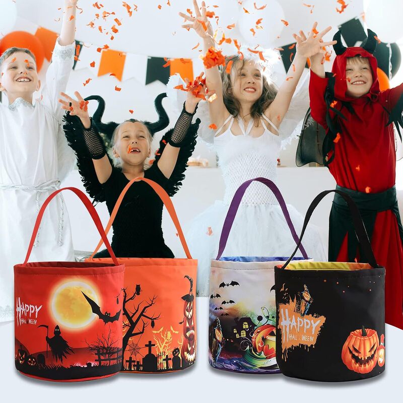 新しいハロウィンゴーストフェスティバル子供のキャンディ誕生日ギフトバッグ LED 発光カボチャバッグ装飾用品ハンドバッグ|undefined