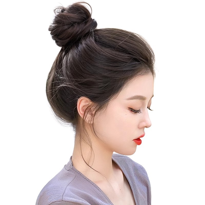 Moño Postizo Voluminizador para Cabello de Fibra Sintética de Alta Temperatura para Mujeres image 6