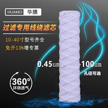 PP微孔折叠滤芯10寸20寸30寸40寸酒精尿素液精密过滤器滤膜