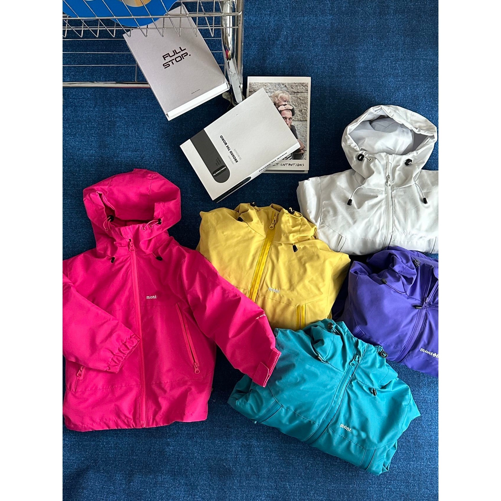 Hard shell children's candy-colored lightweight detachable jacket for boys and girls