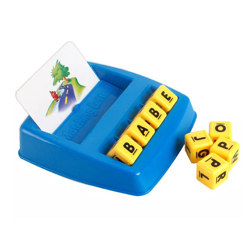 Inteligencia DE LOS NIÑOS Ciencia y educación letras que coinciden con palabras de ortografía niños Ilustración palabras en inglés tarjeta de memoria máquina de aprendizaje