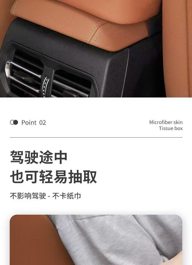 Mercedes-Benz car tissue box E-class E300L tissue box GLC/C-class C260L car interior accessories A200L GLB