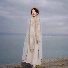 内モンゴルの羊のぬいぐるみのマフラーの古い花の羅秋冬の女性の新型のストールの卸売りの欧米のジャカードのフリンジは首を囲みます。