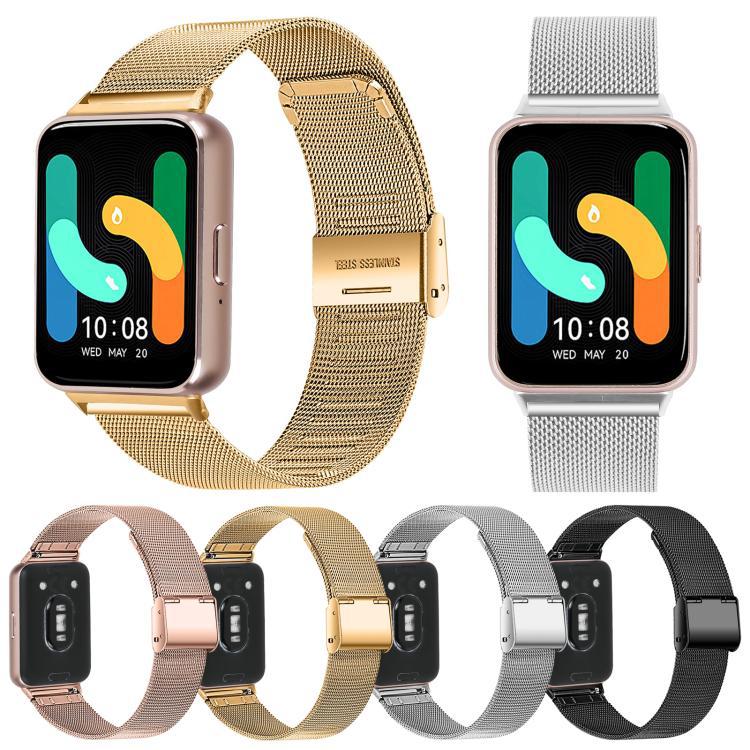 xDfind Milanice Metal Mesh Buckle Band para Samsung Galaxy Fit3 / Samsung Galaxy Watch 7 / FE