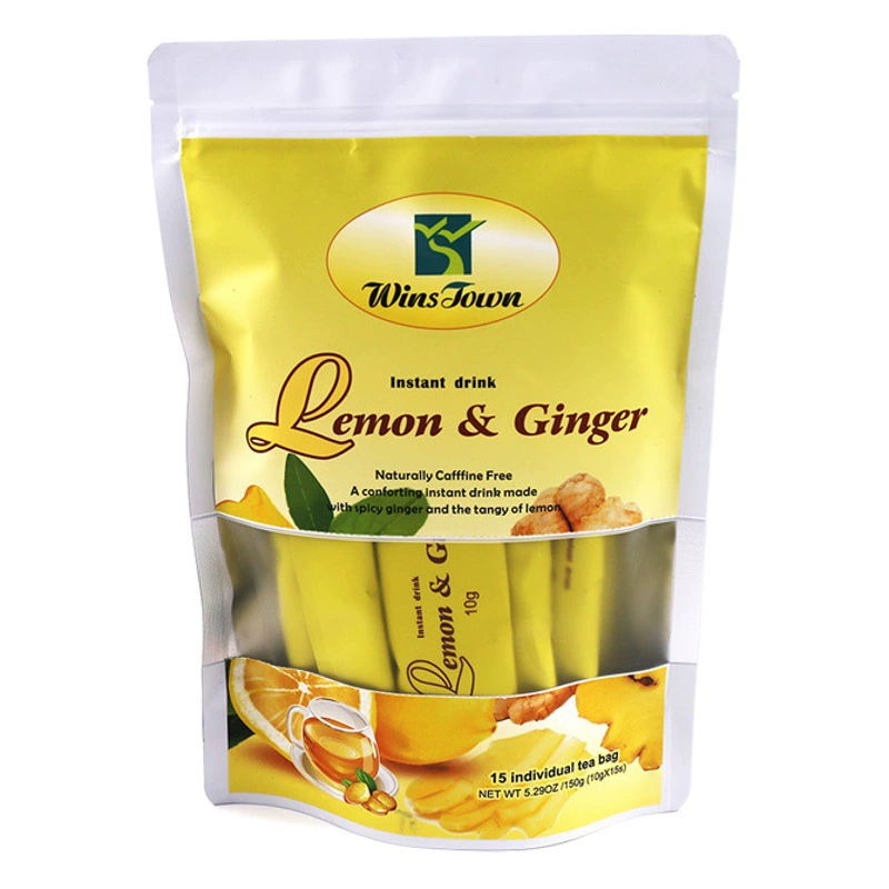 Чай с лимоном и имбирем для трансграничной электронной торговли стимулирует аппетит.