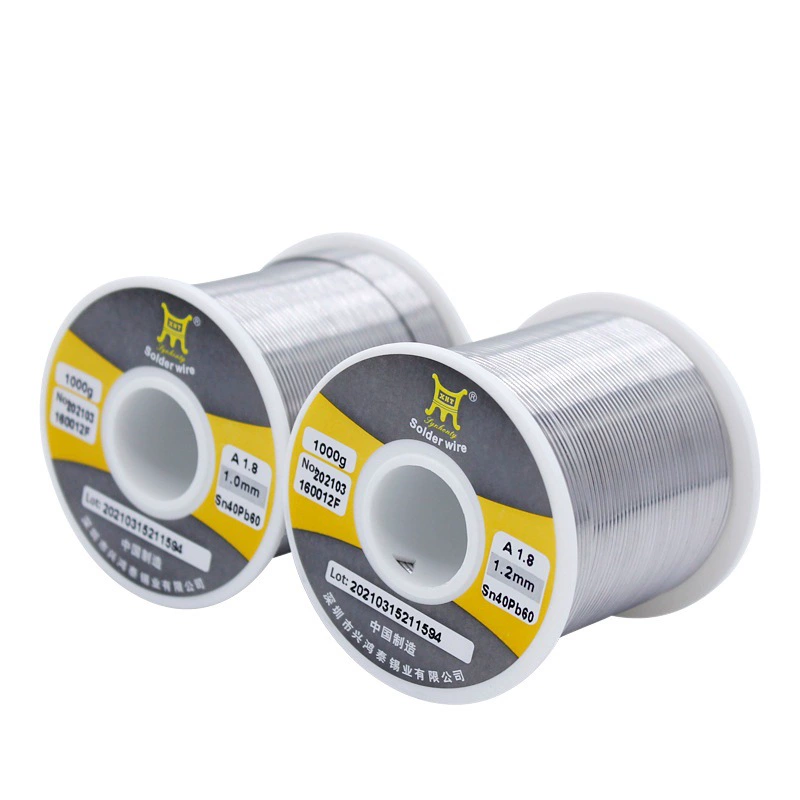 Шэньчжэньская фабрика оптовой светодиодной припоевой проволоки со свинцовой оловянной проволокой 40 градусов свинцовой оловянной проволокой 0,8 мм припой