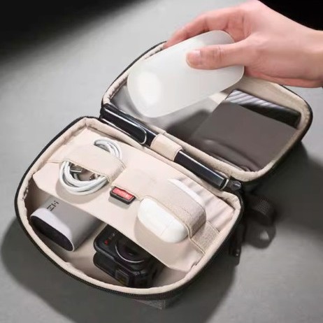 Customized Digital Storage Bag, Data Cable, Charger, Mouse, Headset, U Disk, U Shield Accessories Storage Box, Multi-Functional Bag