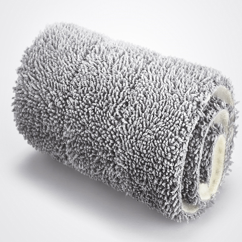 Hand-Washable Flat Mop Spray Mop Dust Push Cotton Cloth Various Replacement Cotton Cloth Household Cleaning Quick-Drying