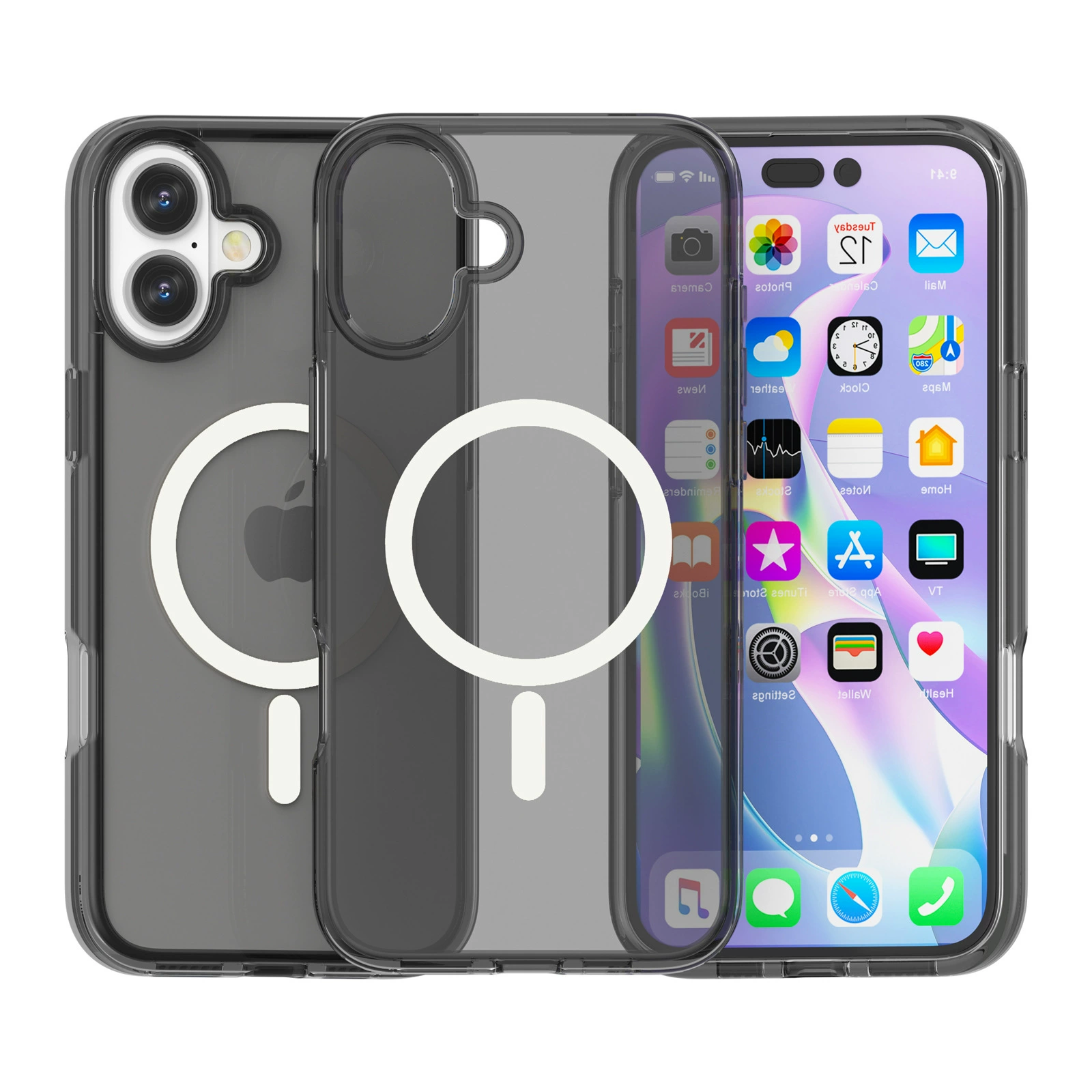 Чехол совместимый с Apple iPhone 16, 16plus, fall protection