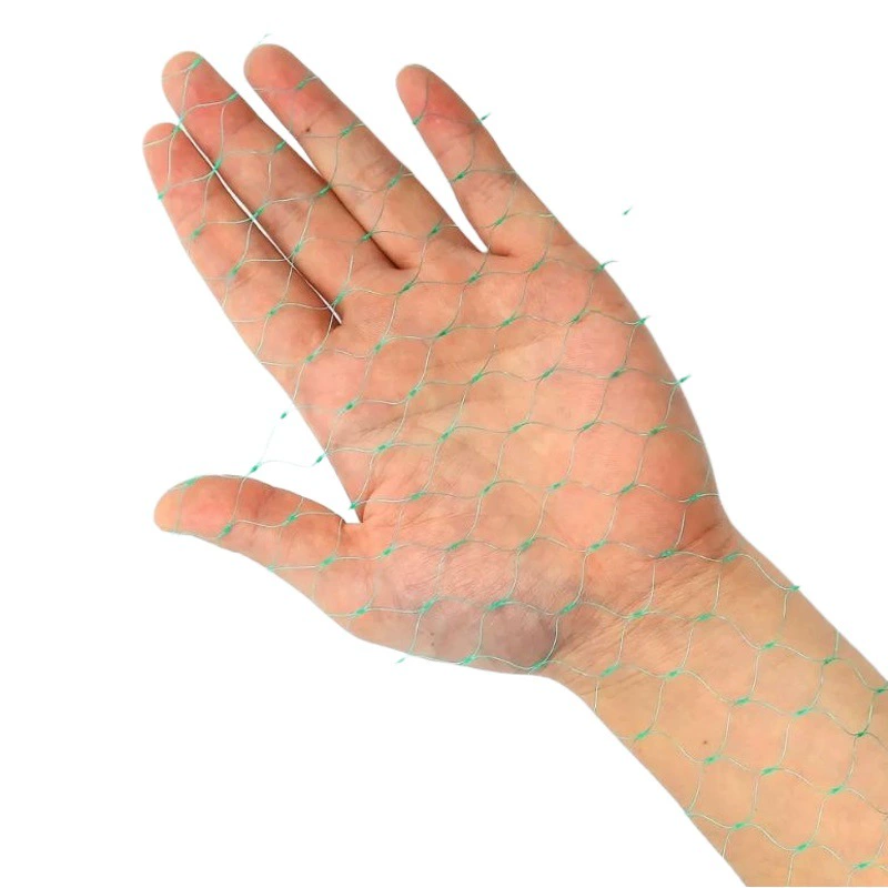 Сетка от птиц, экструдированная полиэтиленовая защитная сетка для сада, водоемов и дворов, водонепроницаемая, зеленая