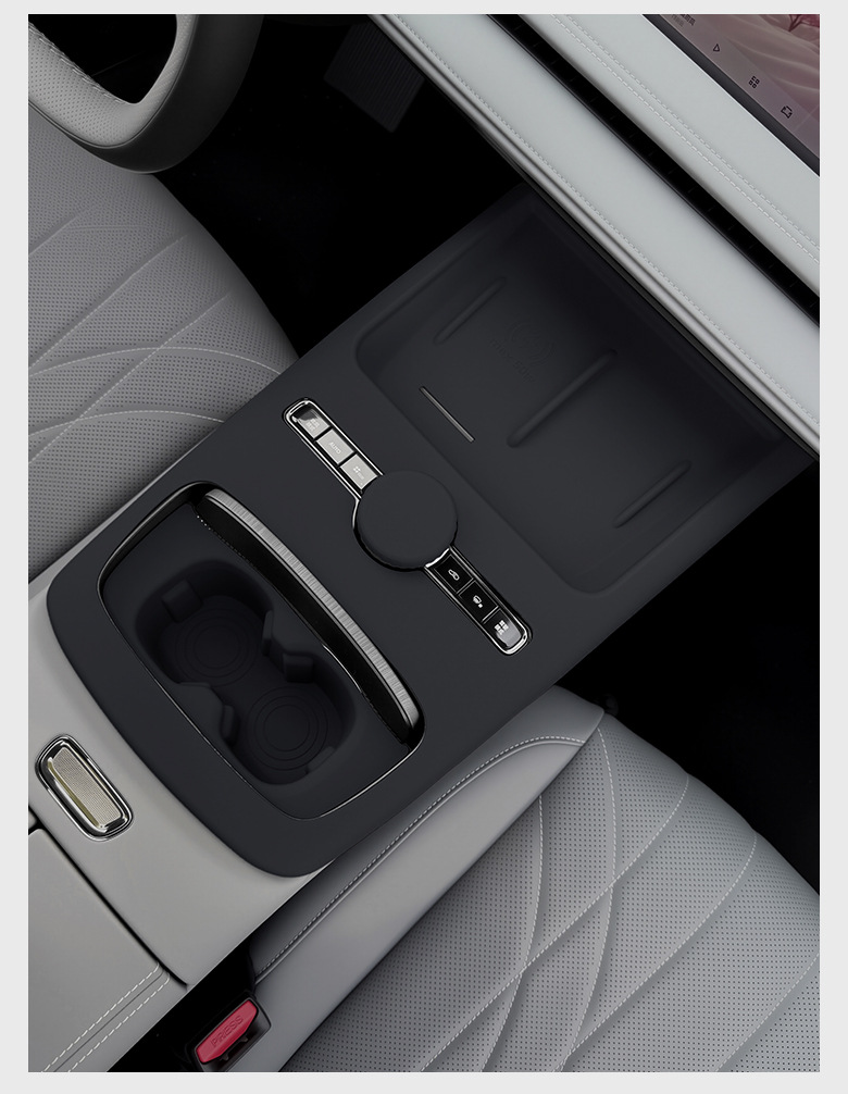 Galaxy E8 Starlight 8 Central Control Panel Silicone Pad Water Coaster Wireless Charging Protective Pad Cover Car Interior Decoration Accessories