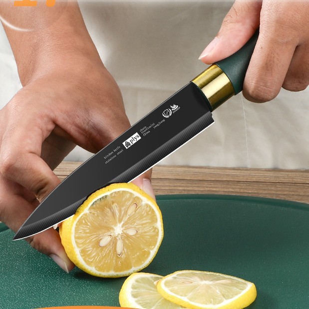 Cuchillos de cocina comercial regalos cuchillo de cocina cuchillo de frutas cuchillo de acero inoxidable casero tabla de corte