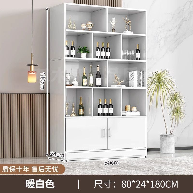 따뜻한 흰색丨두 개의 문 80*24*180