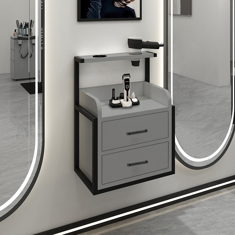 Barbería gabinete salón de peluquería tablero de herramientas barbería tablero de herramientas tablero de corte de pelo gabinete multifuncional estante carro pequeño