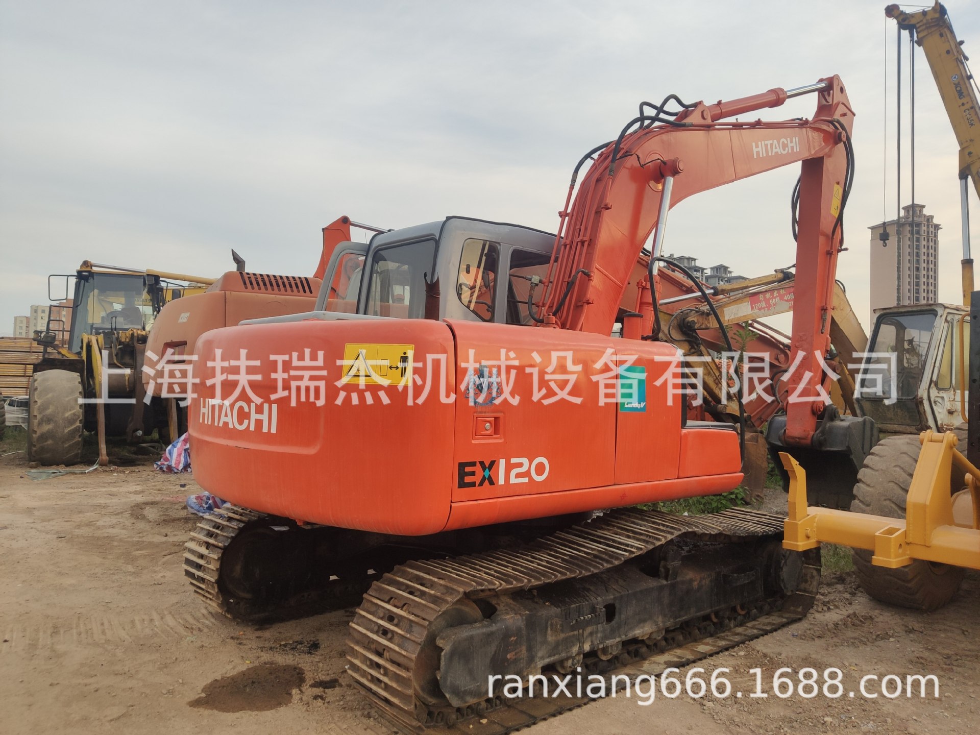 二手日立 EX120-5 挖掘机 液压挖掘机 中型履带