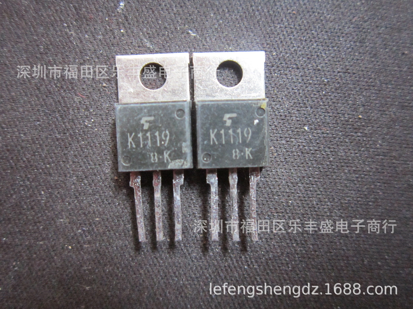 K1119 2SK1119 拆机东芝 TO-220 N通道 功率MOSFET 4A 1000V