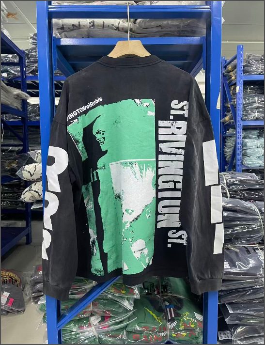 Unisex Crew Neck Sweatshirt Casual Versatile Loose Pullover Top_voghion.com