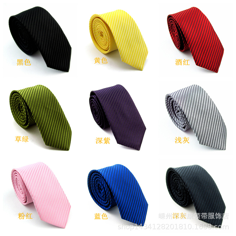 남자 손 넥타이 줄무늬 넥타이 화살표 여덟 Cm 옐로우 블루 그린 블랙 신랑 웨딩 학생 비즈니스 칼라 타이