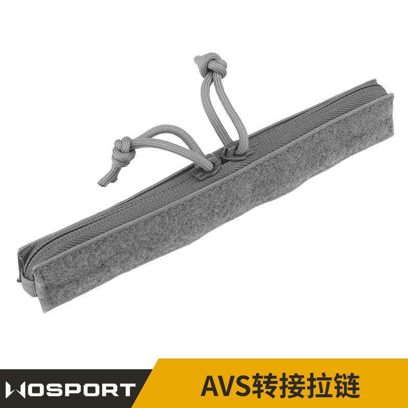 Wosport Avs Adapter Zipper Ykk Two-Way Zipper Velcro Fit Crye Avs Tactical Vest