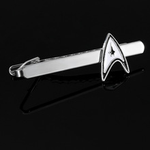欧美跨境潮流星际迷航合金领带夹创意西服衬衫百搭配饰厂家新品