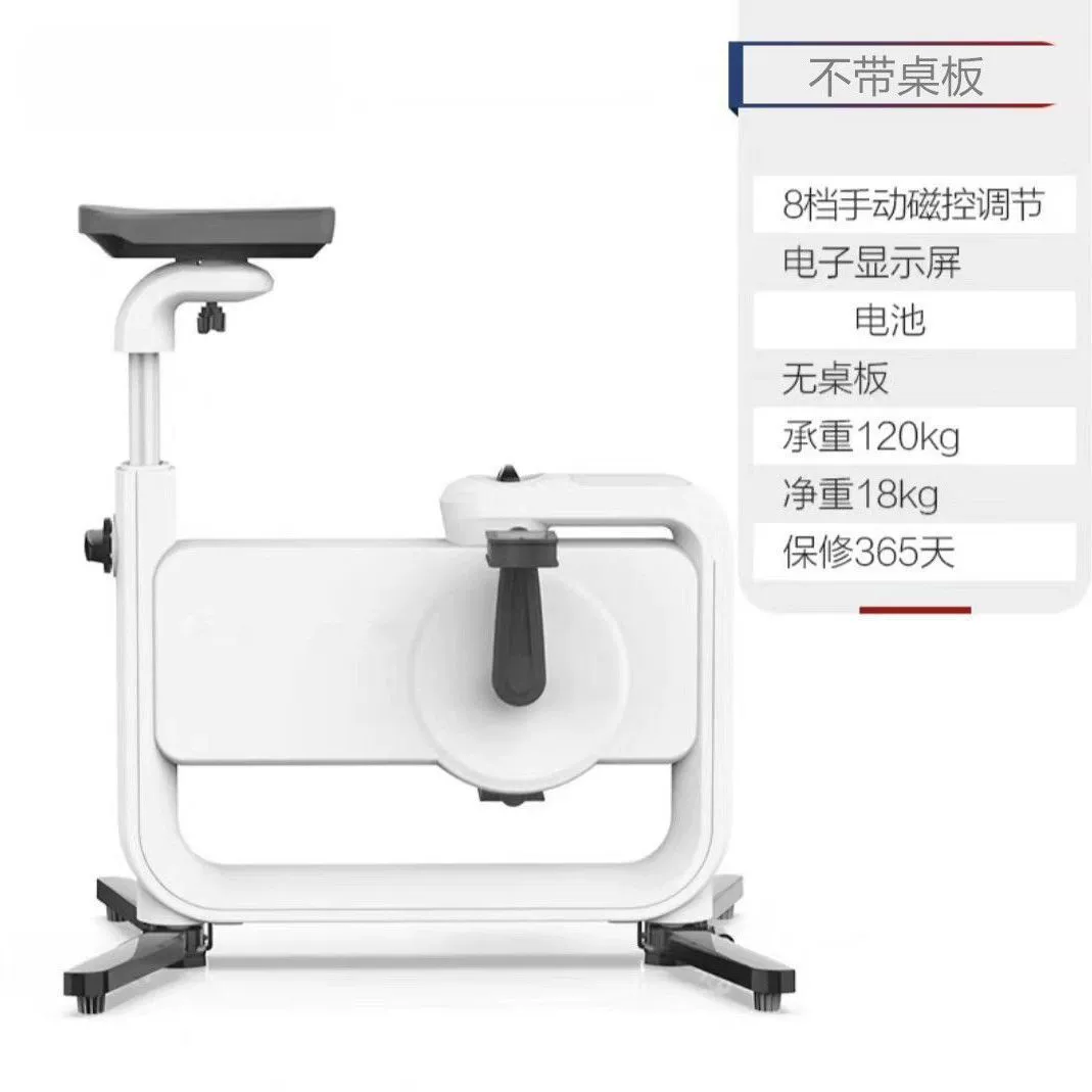 2025 новый фитнес-велосипед с столиком, складным хранилищем, динамический велосипед, домашний тренажер, новый аэробный велосипед