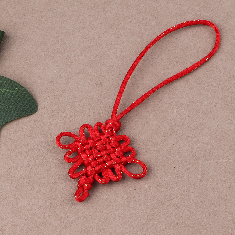 金丝中国结香包香囊文玩挂件手工DIY编织挂绳配饰手把绳流苏穗子
