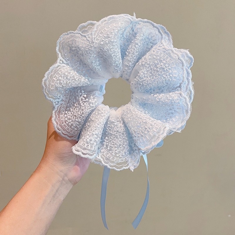 Correa coreana arco de mariposa intestino 2025 cabello anillo de cabello de cabello de cola de cabello de la niña decoración de invierno invierno decoración de invierno