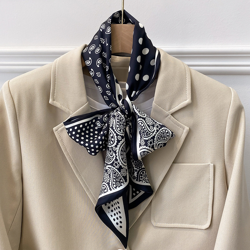 Nuevo caju pequeño cinturón de bufandas onduladas caju multifuncional cinturón de pelo de alta calidad bufandas profesionales