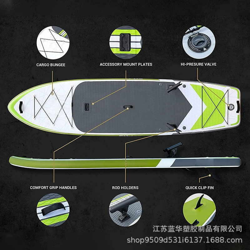 Надувная доска для серфинга и плавания stand-up paddle board SUP