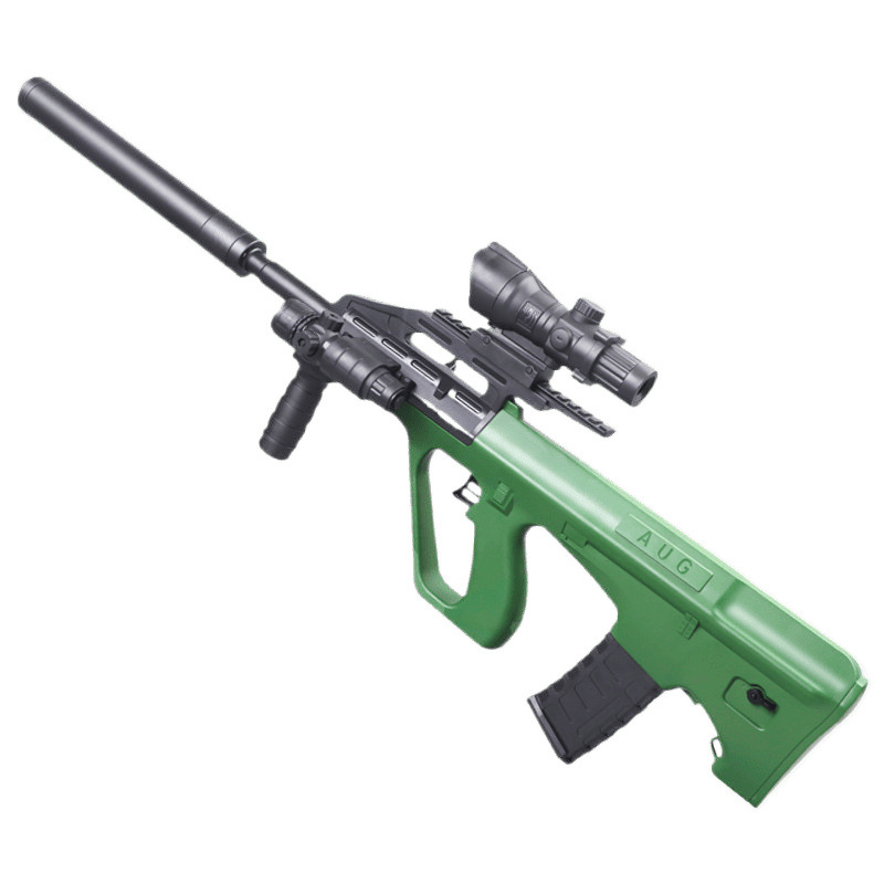 Crystal Assault Toy agarra el poder eléctrico, la mano del niño, la pistola de bala automática para niños, envío nuevo