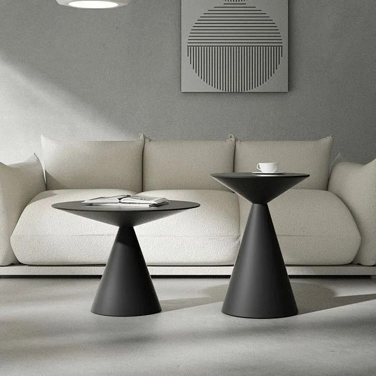 Fábrica directa de fábrica de crema de hierro forjado mesa de té sala de estar pequeña combinación de mesa de té simple mesa de té redonda image 12