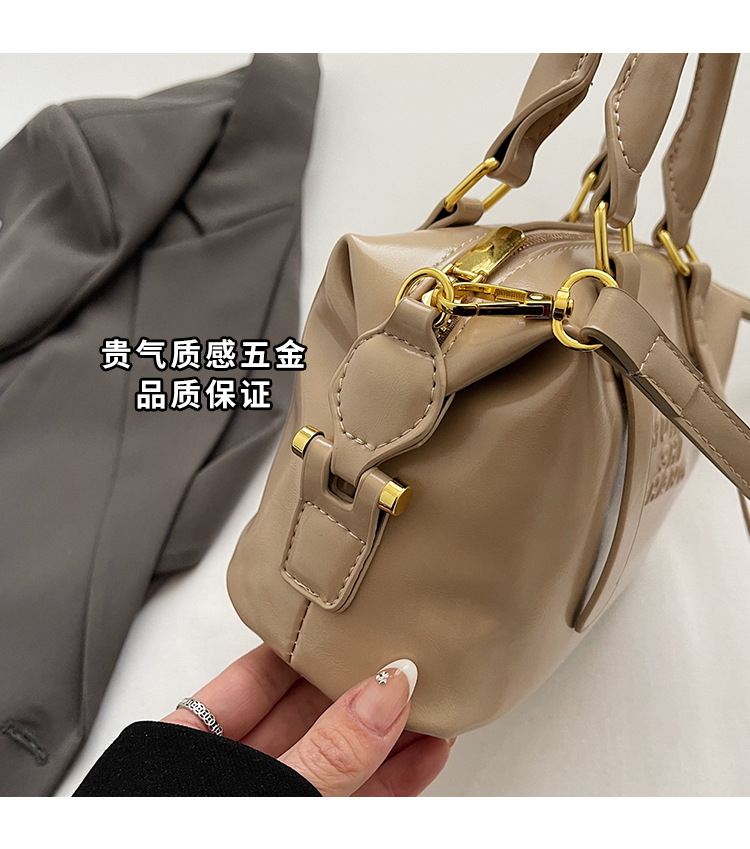 Casual and simple hand-held pillow bag for women, 2025 new style, fashionable and trendy, niche single-shoulder crossbody bag for work and commuting Item Picture