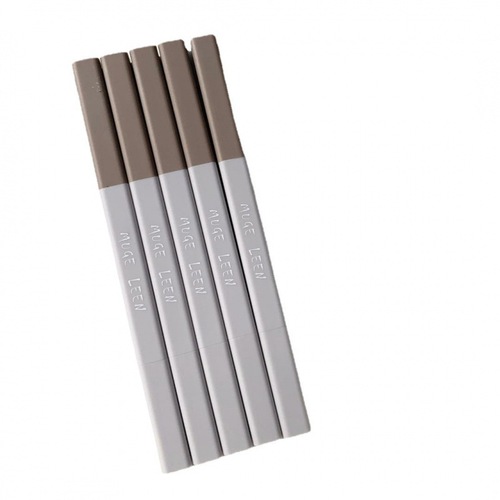 MUGELEEN eyebrow pencil waterproof and sweat-proof, long-lasting and non-fading natural three-dimensional sketch pen triangle beginner eyebrow pencil for women