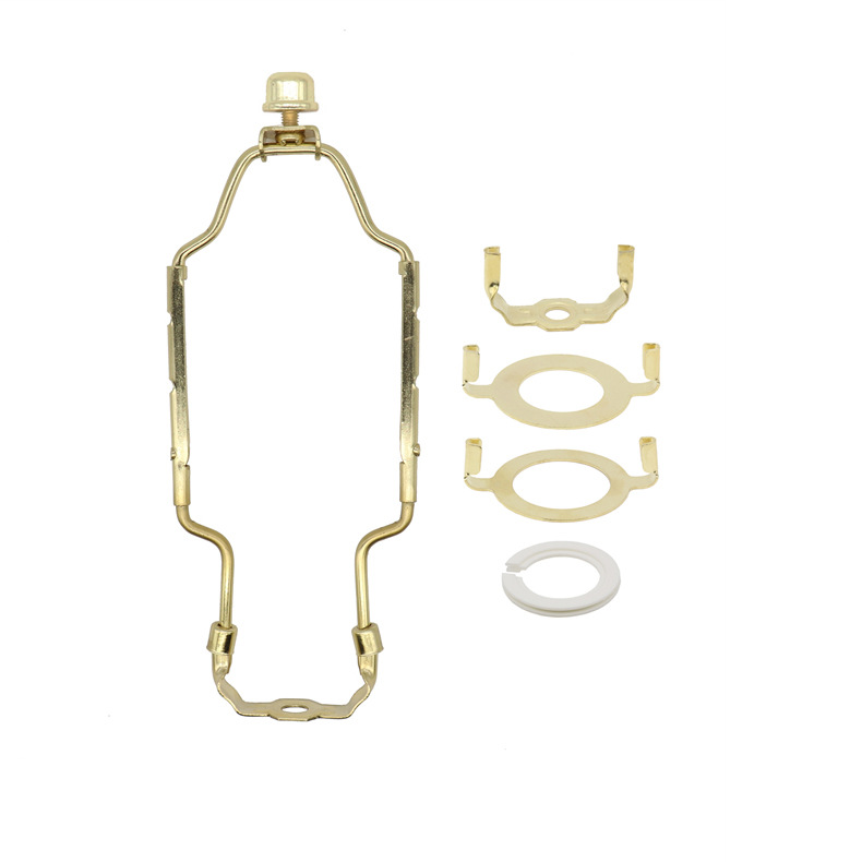 (모조 금) Y자형 리프팅 브래킷 + φ42 홀 앵글 + φ36 홀 앵글 + φ10 홀 앵글 + 작은 캡 + 변환 링