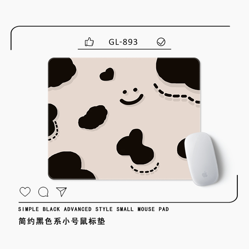 8120 소 패턴 웃는 얼굴