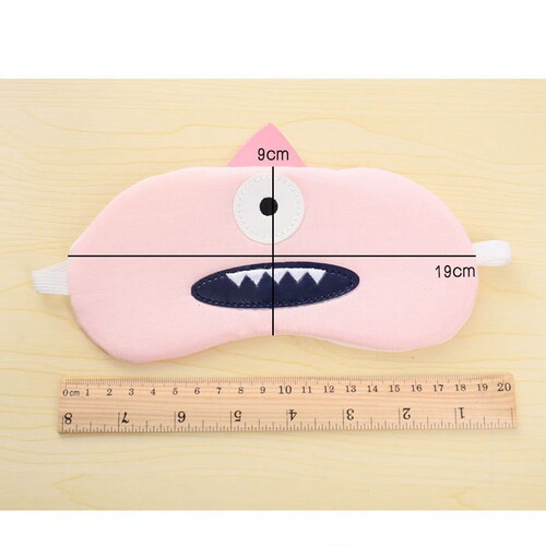 Korean-style creative cute alien fresh eye mask, light-shielding eye protection soothing ice pack sleep eye mask