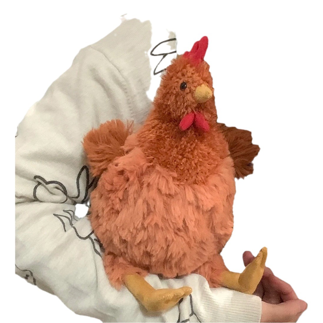 Nuevo Juguete de Peluche de Simulación de Gallo Cecil, Muñeco de Peluche para Máquina de Garras, Lindo Muñeco Clune