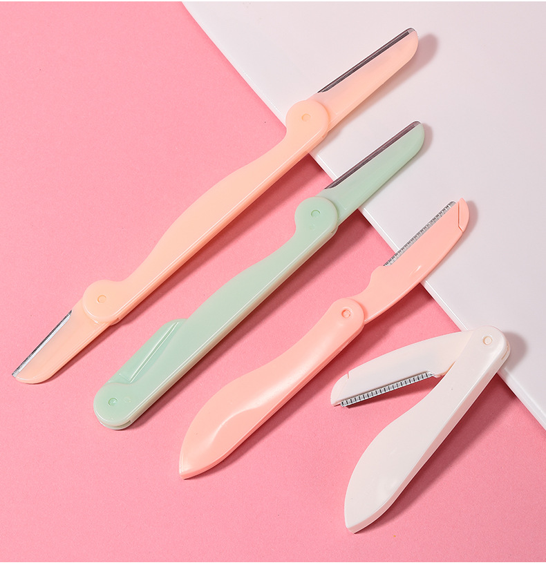 YX130 stainless steel macro folding eyebrow shaving tool wholesale for two sets of Yousha eyebrow Trimmer undefined