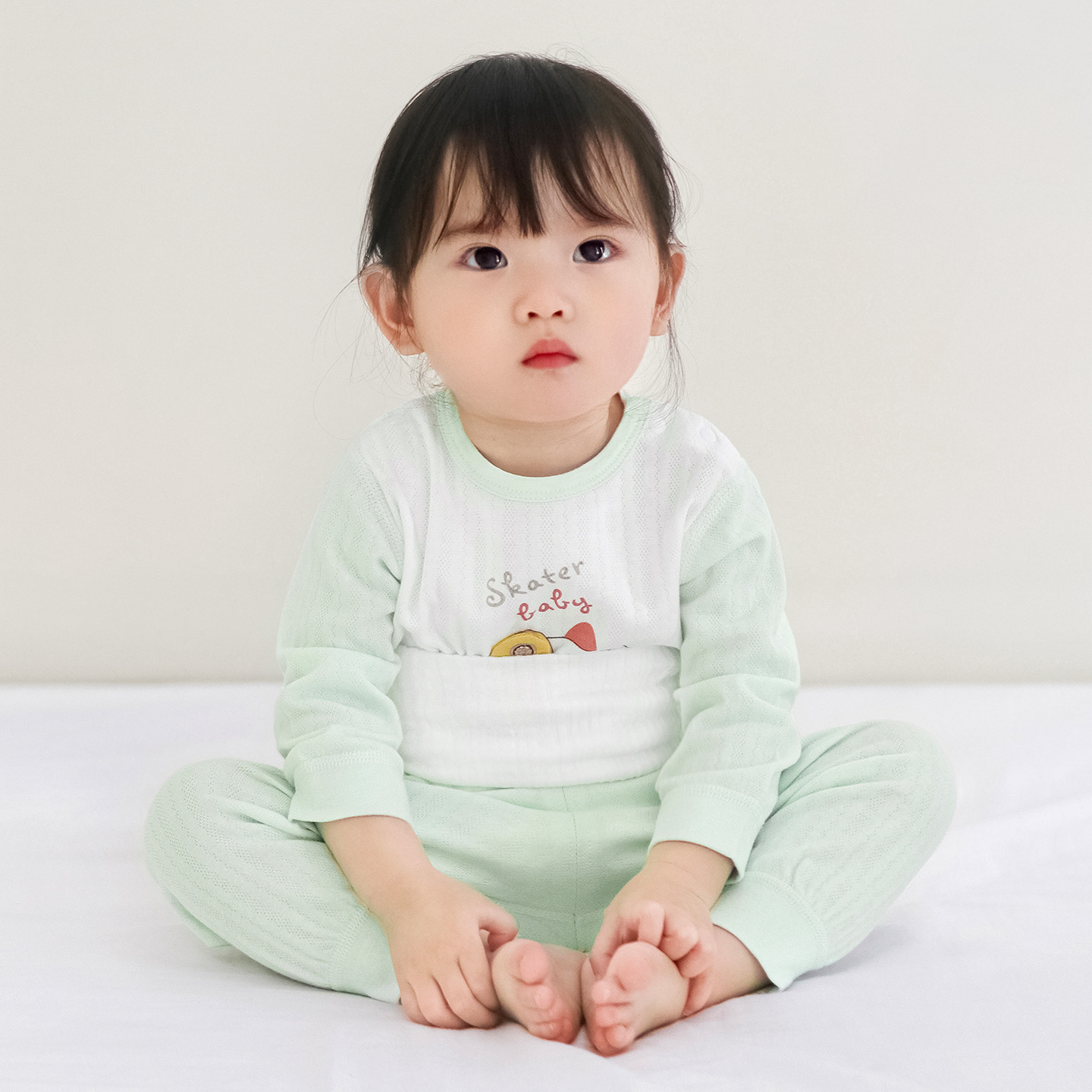 Primavera, otoño, invierno, ropa interior infantil, algodón, cintura alta, abdomen para niños, niñas y niños, base, chaqueta de otoño, pantalones de otoño.