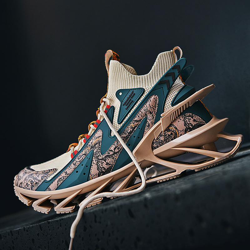 Men's shoes national fashion casual sneaker breathable thin thick-soled running shoes fashion shoes Sneaker man sneaker