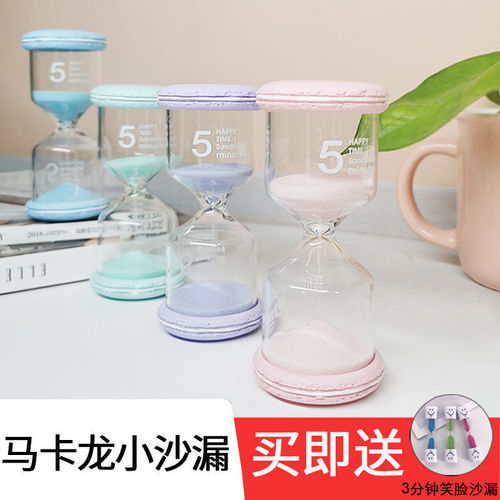 Hourglass Anti-fall Cute Timer Security Anti-fall Children's Teeth Brushing Timer Time Ornament AliExpress Amazon