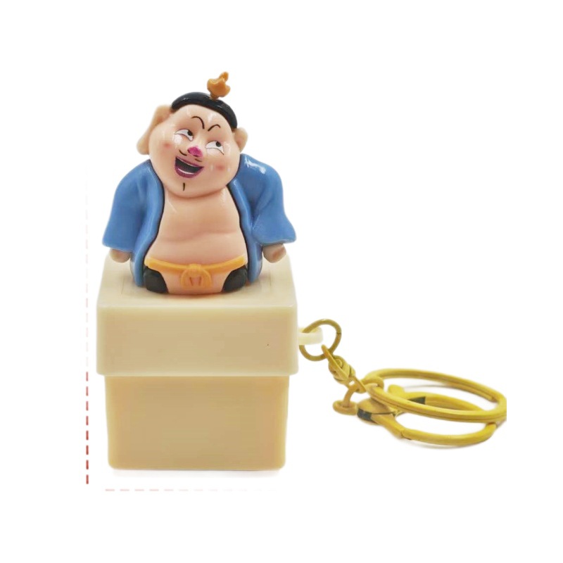 Botón de Voz Taiyi Zhenren, me golpeaste, nuevo botón de sonido creativo para aliviar el estrés, decoración de juguete de figura periférica.