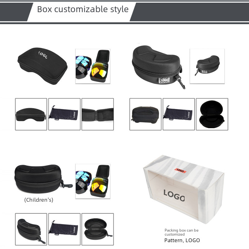 Ski goggles Double-layer anti-fog spherical ski glasses for men and women for outdoor mountaineering windproof eye protection Mirror Gear_voghion.com