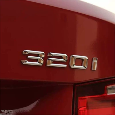 340i car emblems, letter emblems, rear | Car logo - standard-04-19-320i