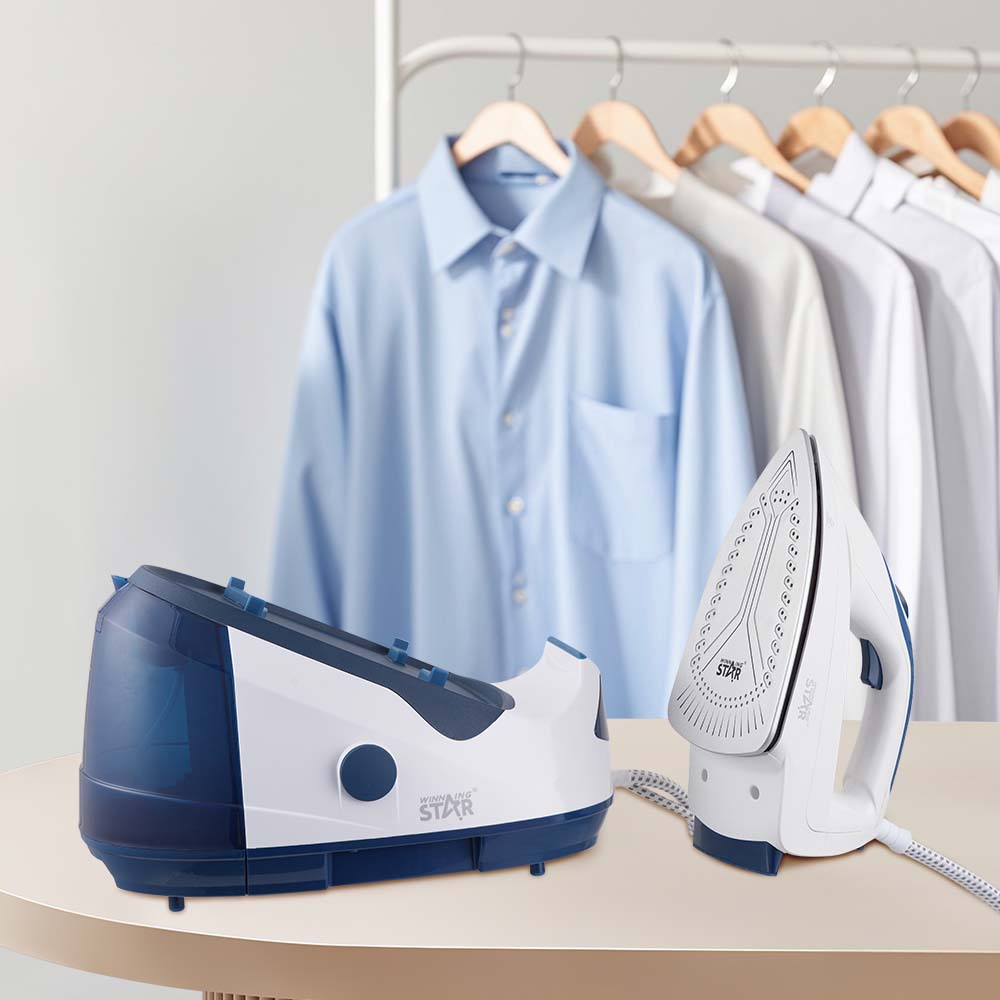 Winningstar hogar transfronterizo 2200W plancha de presión de vapor continua vertical portátil en seco plancha eléctrica de mesa