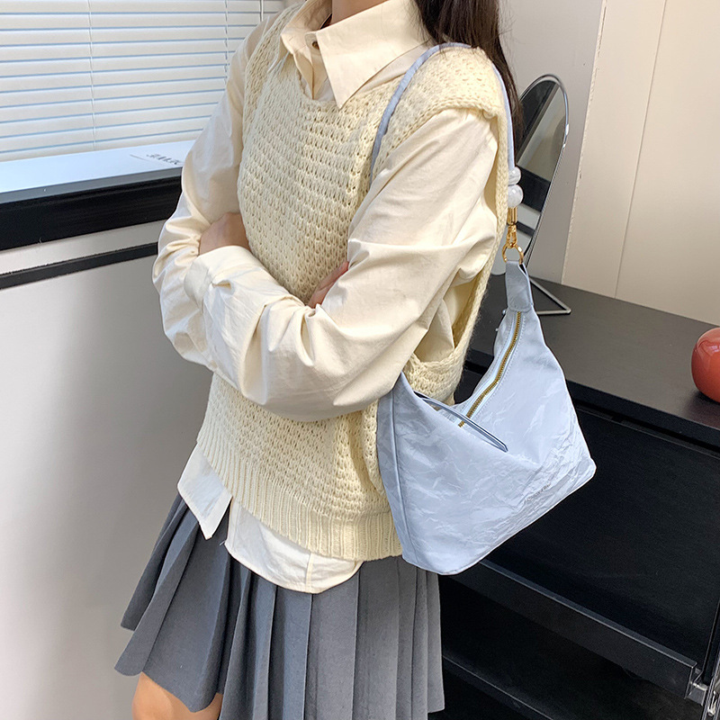 Bolsos de nicho de diseño de alta calidad para mujeres 2024 nuevo bolso de mano, bolso de hombro de moda, bolso de brazo